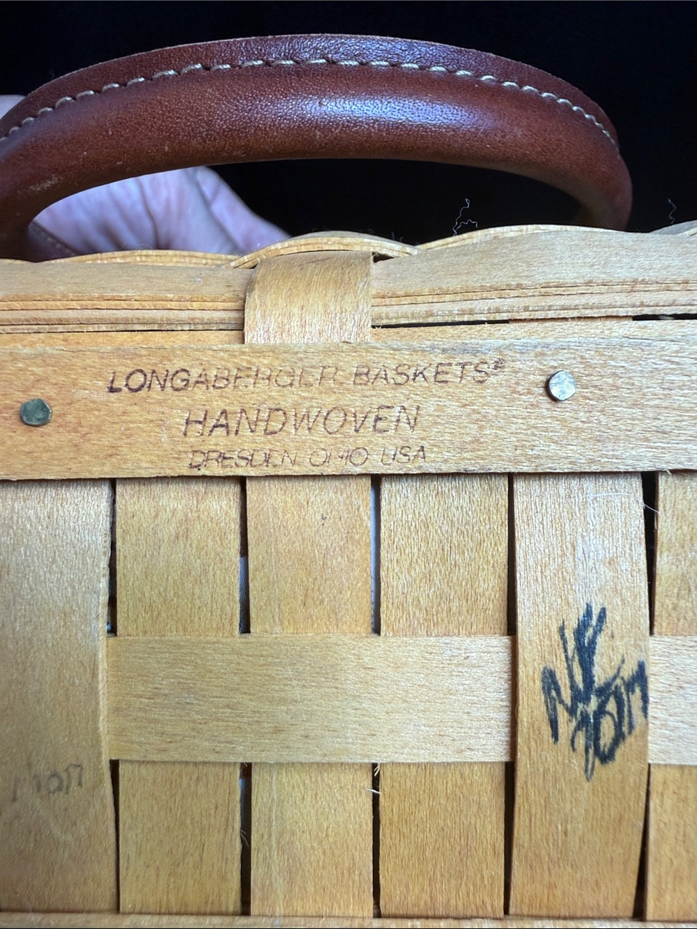 Longaberger Small Boardwalk Handbag - Picture 4 of 10